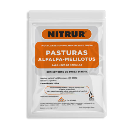Nitrur Inoculante Para Pasturas ALFALFA MELILOTUS Cergen 01